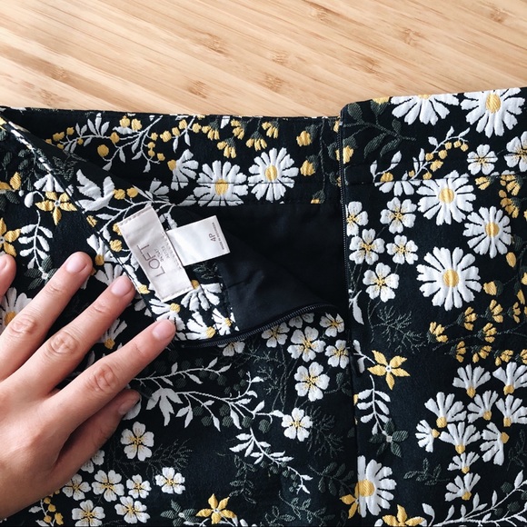 Loft Floral Mini Skirt - Picture 5 of 5